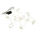 LED Wall Plug String Fairy Lights, 3-3/4-Feet - Warm White