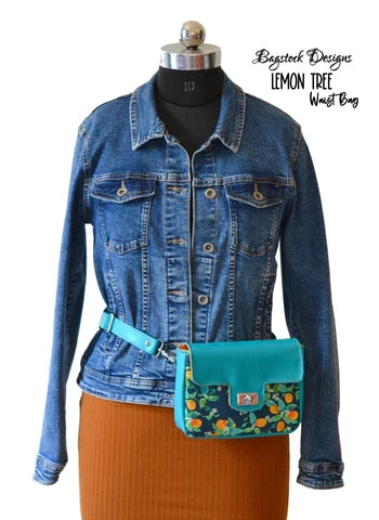 Lemon Tree Waist Bag by Bagstock Designs | Hardware Kit