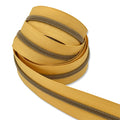 Light Mustard Yellow  | #5 Antique Gold Zipper by the Yard - 3 Yard Singles