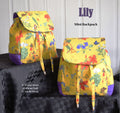 Lily Mini Backpack by Nancy Stroop Patterns | Hardware Kit