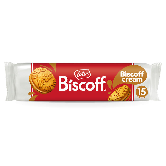 Lotus Biscoff Sandwich Biscoff Cream brings together two crisp, caramelized Biscoff biscuits with a smooth layer of signature Biscoff cream in between.