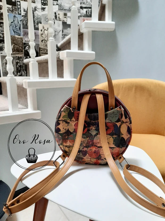 Magdalena Circle Bag Option B - Backpack by Oro Rosa | Hardware Kit