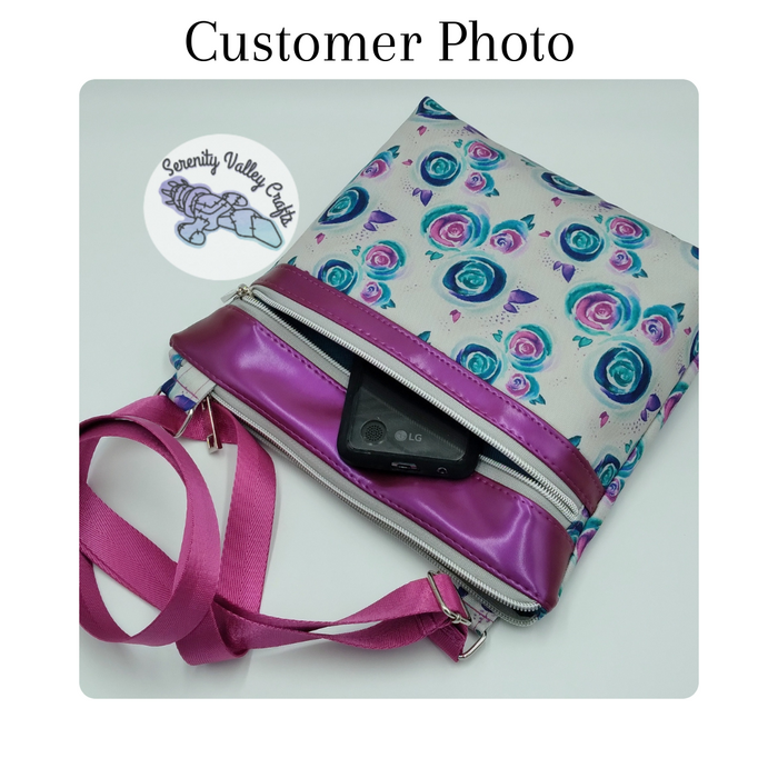 Magenta | 18" Pearl Luxe Vinyl Roll