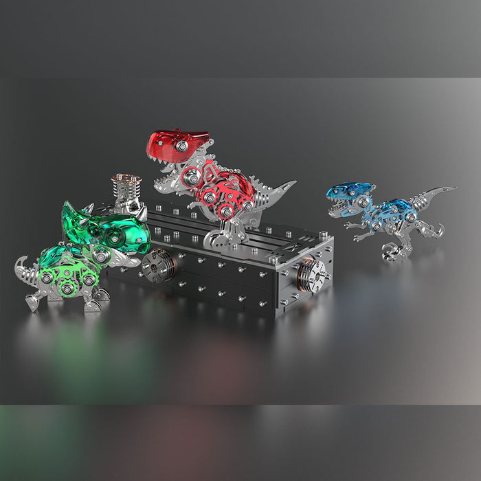 Manual Automata Table Boxing Game Interactive Battle  Mini Dinosaur Fighting Toy