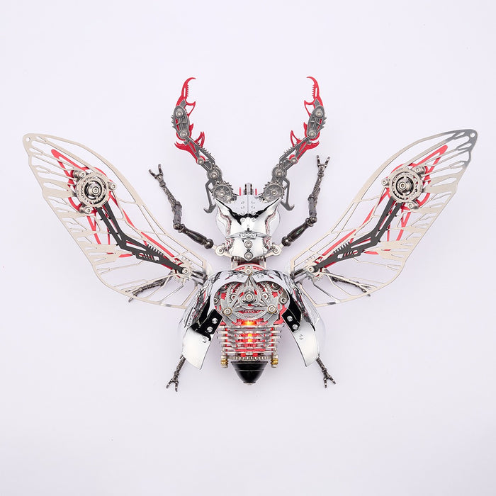 Mechanical Beetle Steampunk DIY Metal Insect Model Kit 317PCS