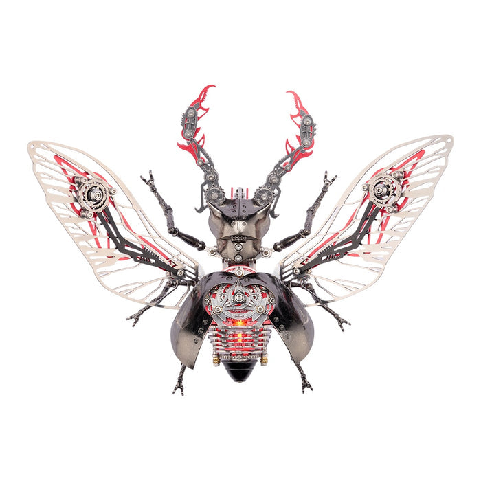 Mechanical Beetle Steampunk DIY Metal Insect Model Kit 317PCS