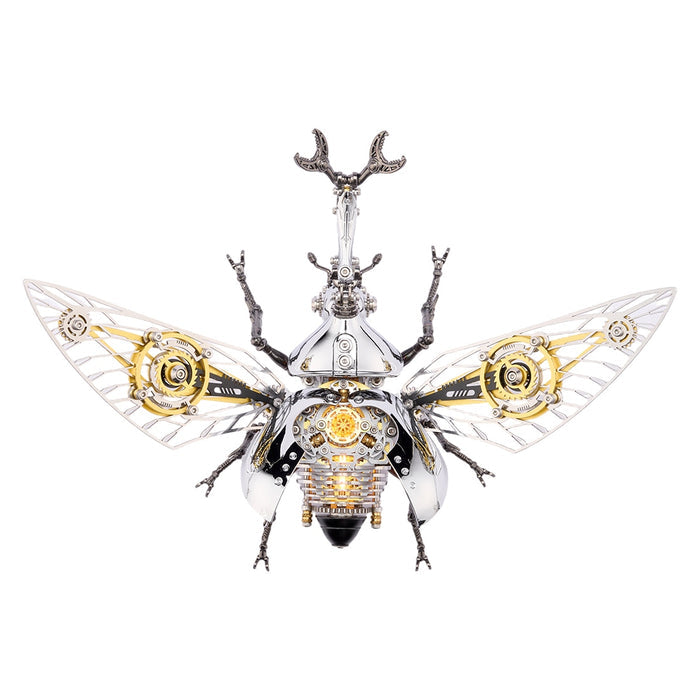 Mechanical Beetle Steampunk DIY Metal Insect Model Kit 317PCS