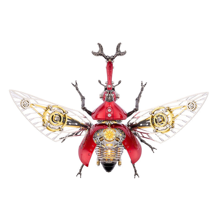 Mechanical Beetle Steampunk DIY Metal Insect Model Kit 317PCS