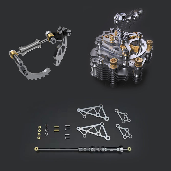 Mechanical Core, Feet & Upper Clamp Upgrade Kits with LED Lights for Dynastes Model