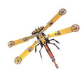 Mechanical Dragonfly 3D Metal Puzzle Insect Assembly Model Kit 168PCS
