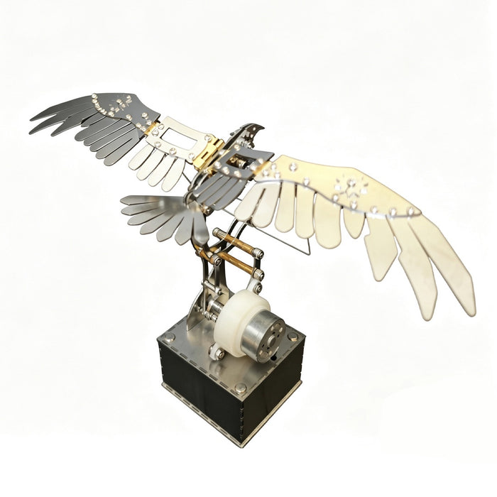 Mechanical Eagle 3D Metal Model Kit Steampunk Kinetic Bird Sculpture
