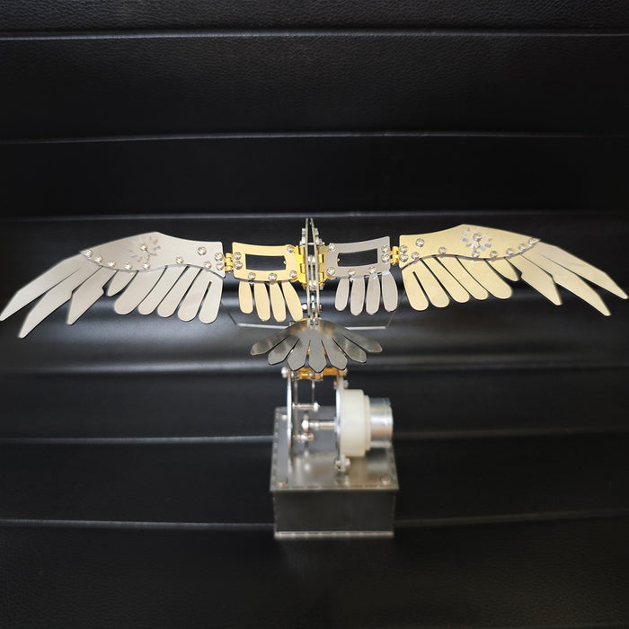 Mechanical Eagle 3D Metal Model Kit Steampunk Kinetic Bird Sculpture