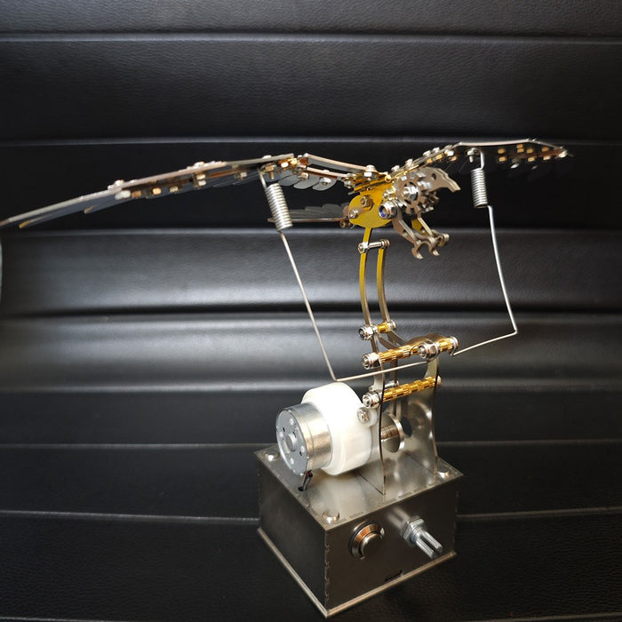 Mechanical Eagle 3D Metal Model Kit Steampunk Kinetic Bird Sculpture