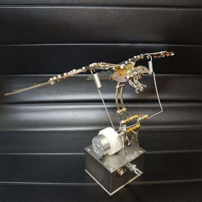 Mechanical Eagle 3D Metal Model Kit Steampunk Kinetic Bird Sculpture