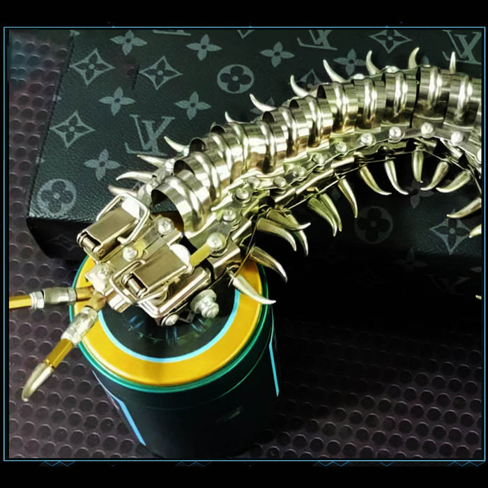 Mechanical Flying Centipede 3D Metal Model Kits Ornament