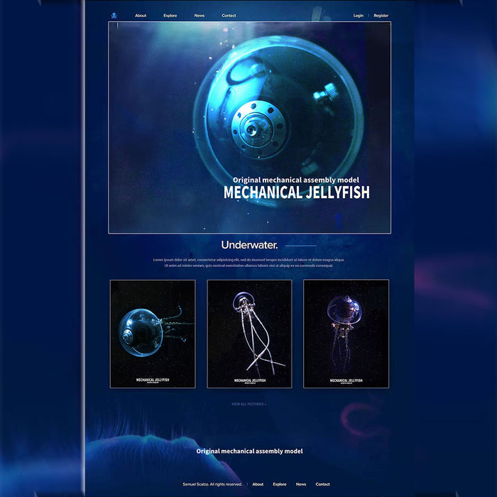 Mechanical Jellyfish Kinetic Sculpture Kits Bring Your Living Room to Life