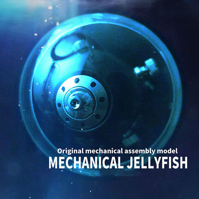 Mechanical Jellyfish Kinetic Sculpture Kits Bring Your Living Room to Life