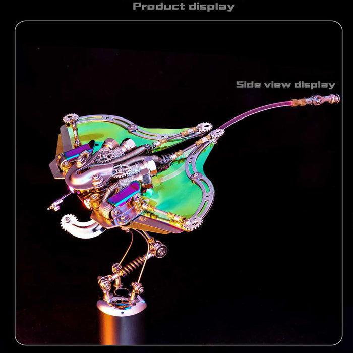 Mechanical Manta Ray 3D Steampunk Metal Kits 422PCS
