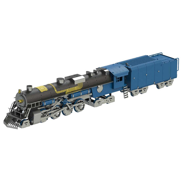 Mechanical Polar Steel Model Steam Train Ride Model DIY 3D Metal Puzzle Railway Assembly Kits