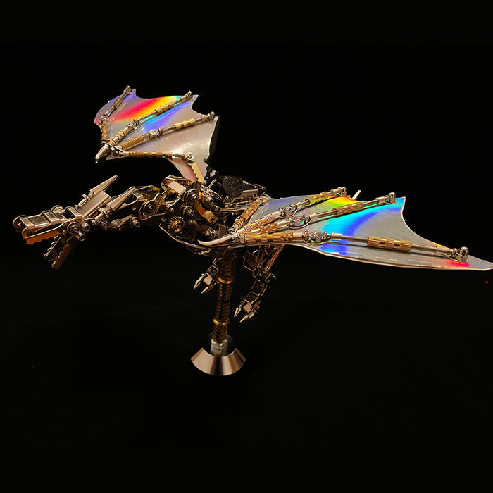 Mechanical Steampunk Wyvern Dragon DIY 3D Metal Puzzle 600CS