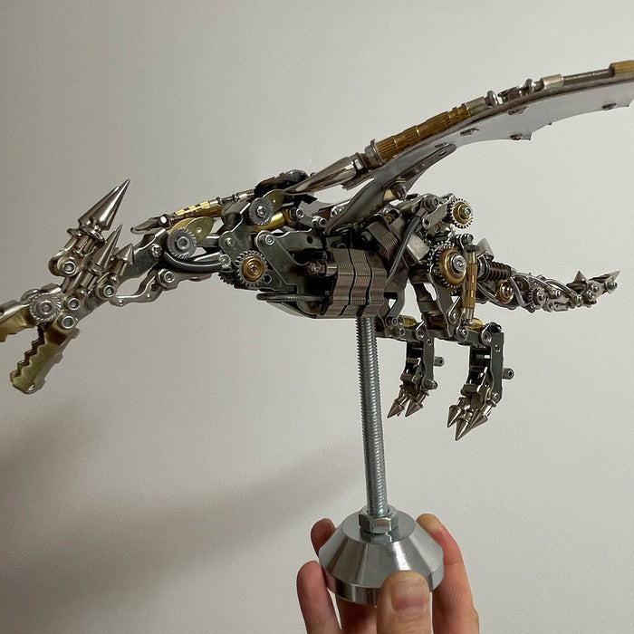 Mechanical Steampunk Wyvern Dragon DIY 3D Metal Puzzle 600CS