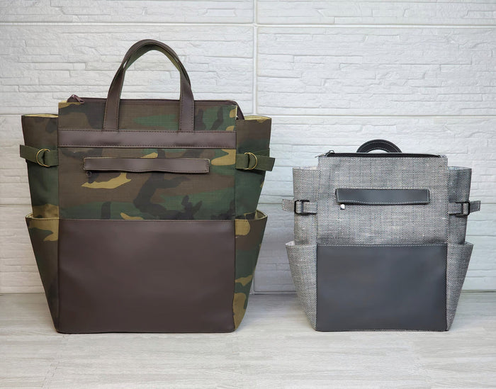 Mercury Backpack Large by Kaur Threads | Hardware Kit