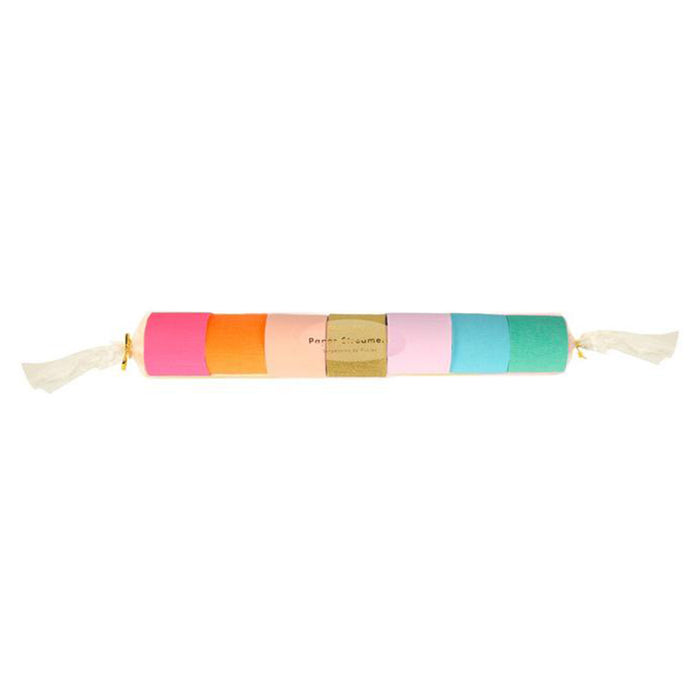 meri meri bright crepe paper streamers garland birthday party decorating supplies in packaging