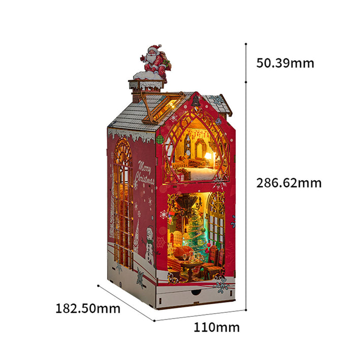 Merry Christmas Snowy Night Book Nook Kits 2024