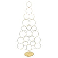 Metal Christmas Tree Hanging Ornament Rack, 42-Inch - Gold