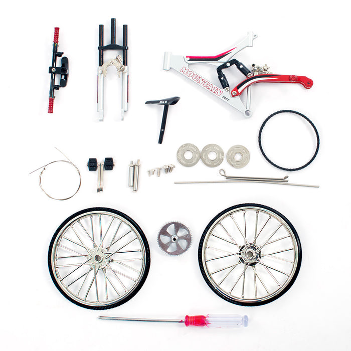 Metal DIY Assembly Bicycle Model Simulated Decoration Bike Model - FS-00150
