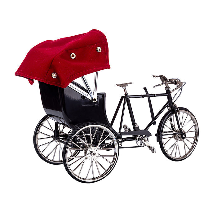 metal-diy-bicycle-simulated-retro-rickshaw-bike-model-fs-0060-black-red