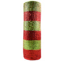 Metallic Fabric Mesh, 10-Inch x 10-Yard