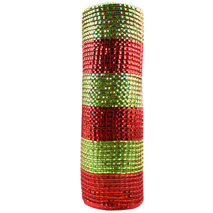 Metallic Fabric Mesh, 10-Inch x 10-Yard