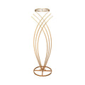 Metallic Wire Mermaid Tail Stand, 36-Inch