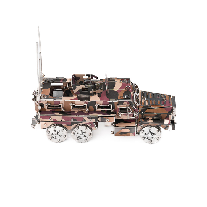 Military Armored Vehicle 3D DIY Mechanical Punk Metal Model Kit 200+ PCS Creative Trendy Display