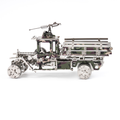 Military Transport Vehicle 3D DIY Mechanical Punk Metal Model Kit 150+ PCS Creative Trendy Display