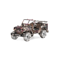 Military Transport Vehicle 3D Metal Puzzle Kit 100+ PCS