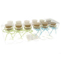 Mini Corked Jars Favor Bottle, 1-1/2-inch, 12-Piece