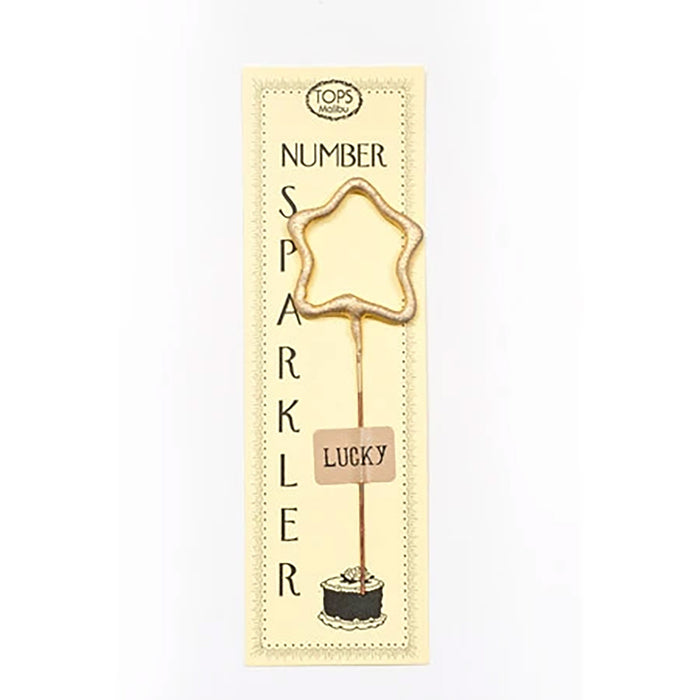 Mini Gold Star Sparkler