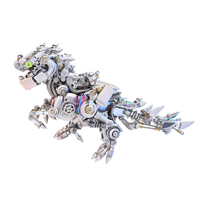Miniature T Rex Dinosaur Cyberpunk 3D Metal Puzzes for Adults 1110+PCS