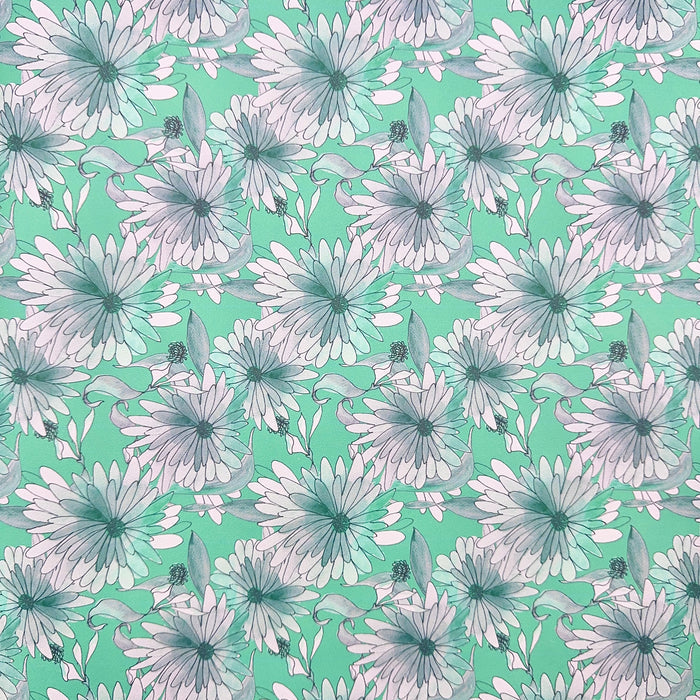 Mint Meadow | 18" Luxe Vinyl Roll - Mid-Weight