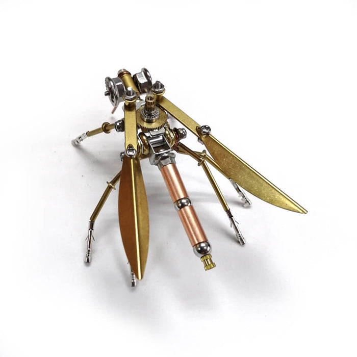 Mosquito 3D DIY Steampunk Mechanical Insect Metal Assembly Model (100+PCS)