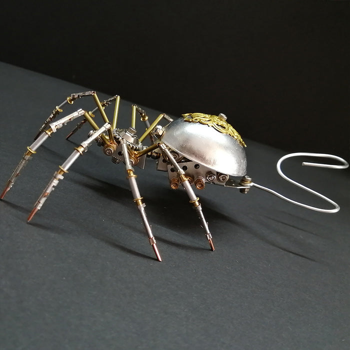 Mother Spider 3D Metal Model Building Kits Steampunk Insect