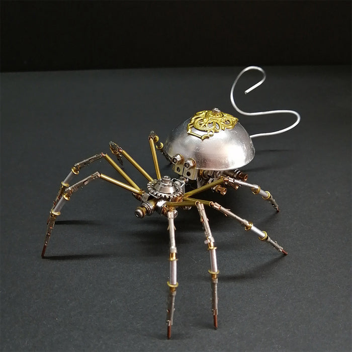 Mother Spider 3D Metal Model Building Kits Steampunk Insect