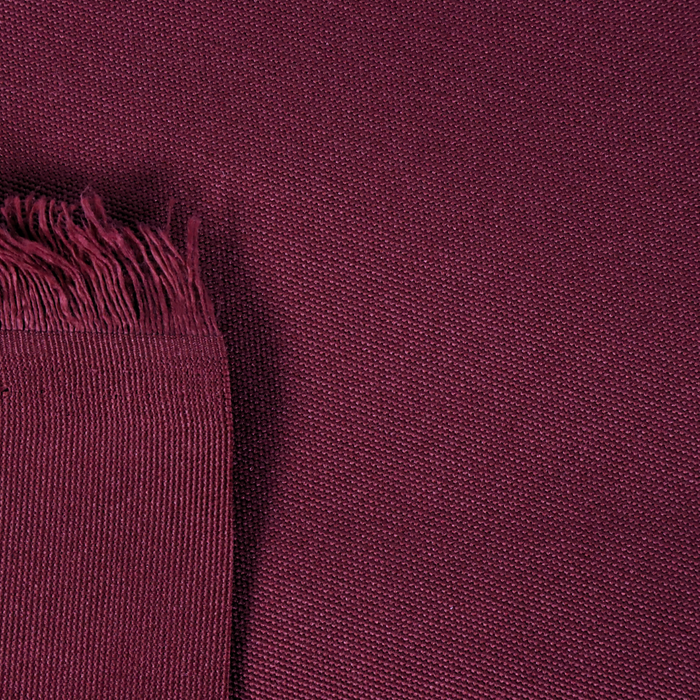 This ReNew Canvas solid is a deep shade of red with purple undertone.