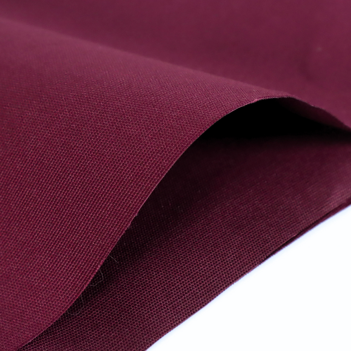 This ReNew Canvas solid is a deep shade of red with purple undertone.