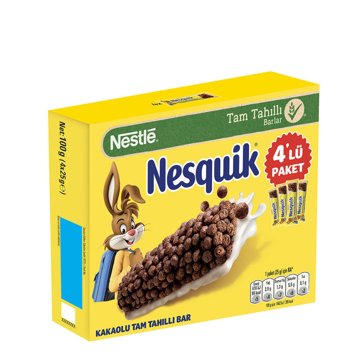 Nestle Nesquik Whole Grain Cocoa Bar brings together the fun cocoa taste kids love with the goodness of whole grains.