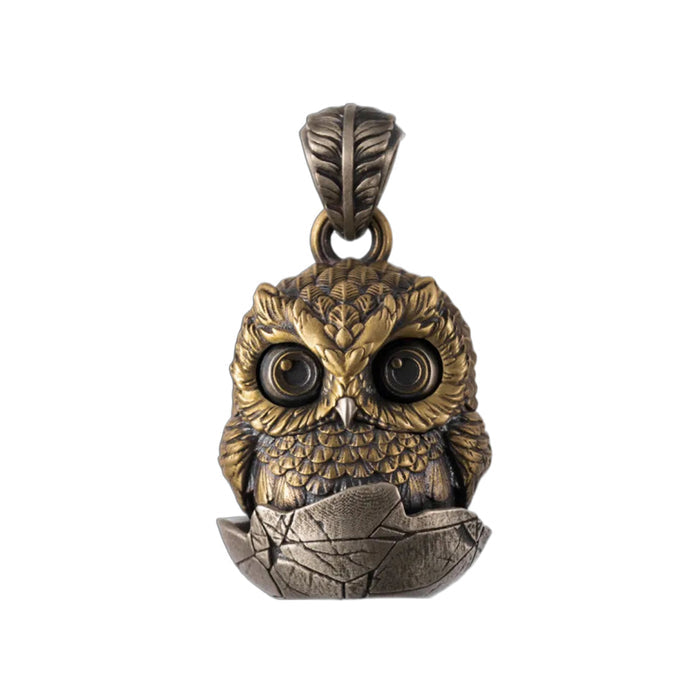 New-born Owl Fidget Pendant