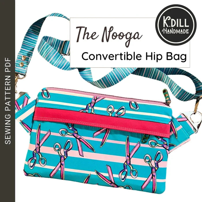 Nooga Convertible Hip Bag by K.Dill Handmade | Hardware Kit