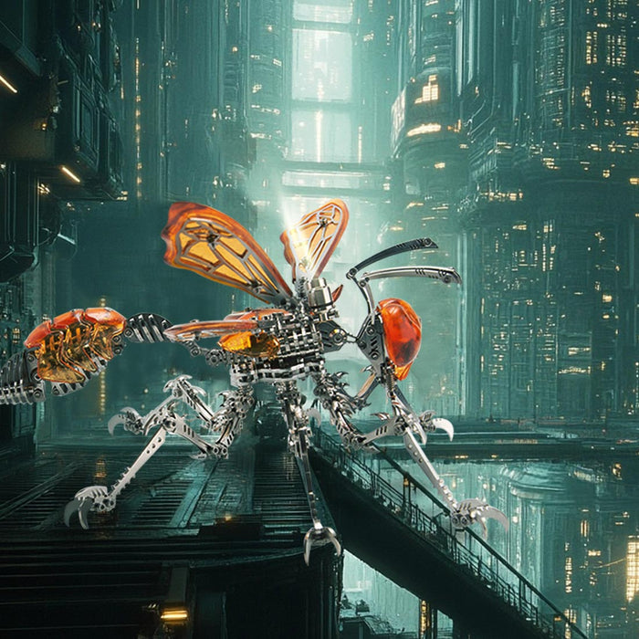 Northern Giant Hornet Wasp 3D Metal Puzzles for Adults